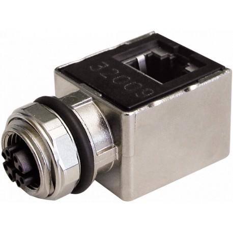7000-51541-0000000 MURRELEKTRONIK Adapter M12 Bu. X-cod. 0° / RJ45 St. 90° Gigabit