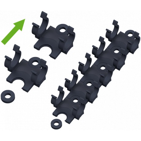 7000-99811-0000000 MURRELEKTRONIK Support modulaire pour connectique,diam 14mm