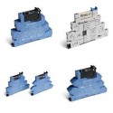 Series 38 - Relay Interface Modules  (EMR or SSR) 0.1-2-6-8 A - FINDER