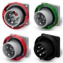 Industrial Flush mounting appliance inlets  - SCAME