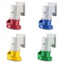 EUREKA Series Flush mounting socket outlets 90° - IP66/IP67 - SCAME