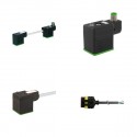 Connecteurs de valve avec câble