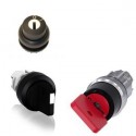 Front element for selector switch