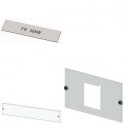 Cover / infill panel / identification strip (switchgear cabinet)
