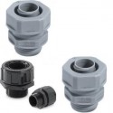 raccordo a vite per guaina protettiva in plastica