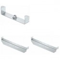 Wall- and ceiling bracket for cable support system