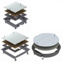Junction box insert for underfloor installation