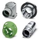 Caixa para conectores circulares